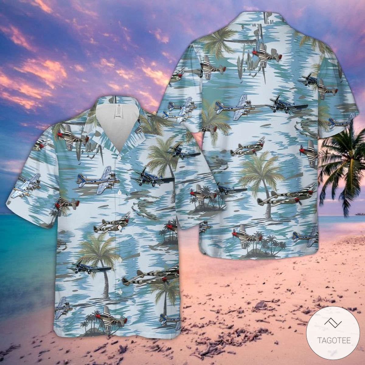Us Air Craft 4th of July Hawaiian Shirt – TAGOTEE