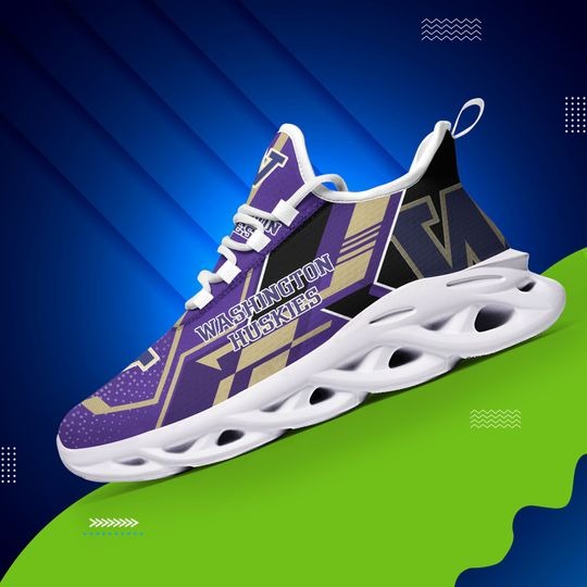 Washington huskies max soul clunky shoes- LIMITED EDITION
