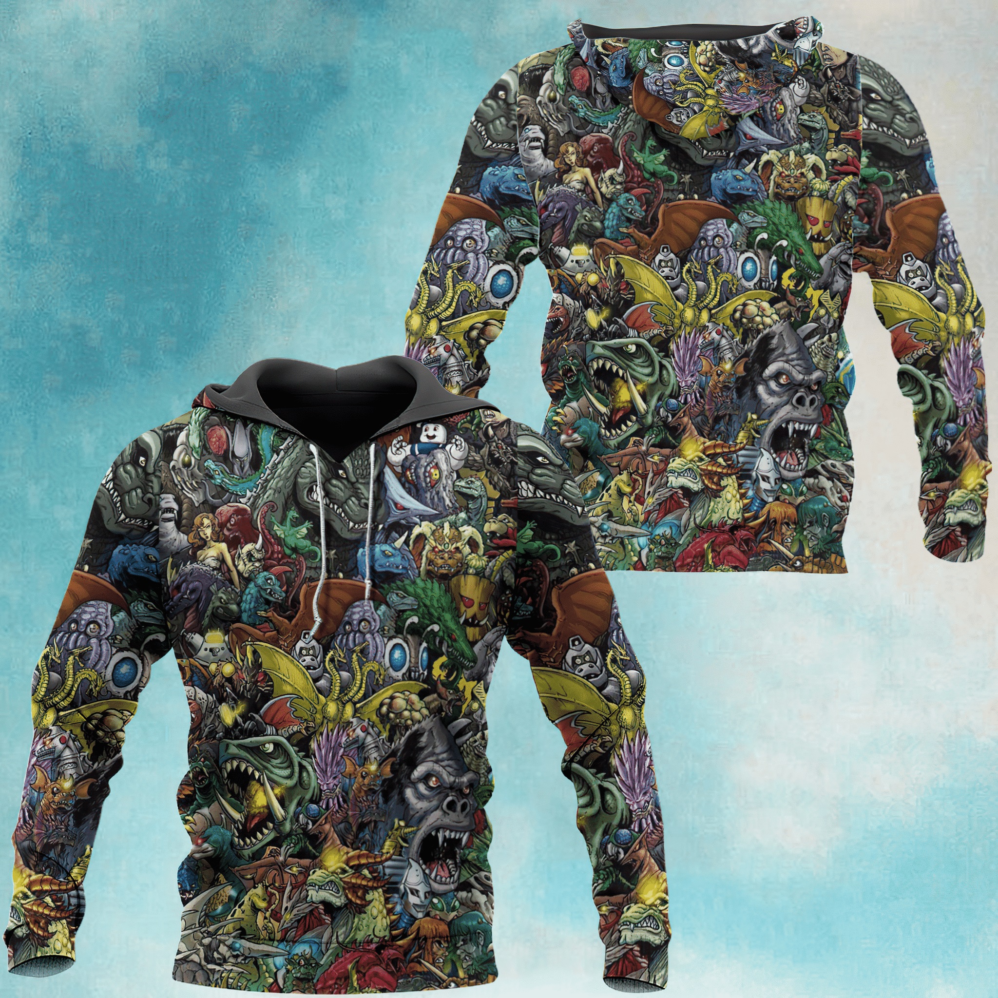 Welcome to the world of Godzilla hoodie