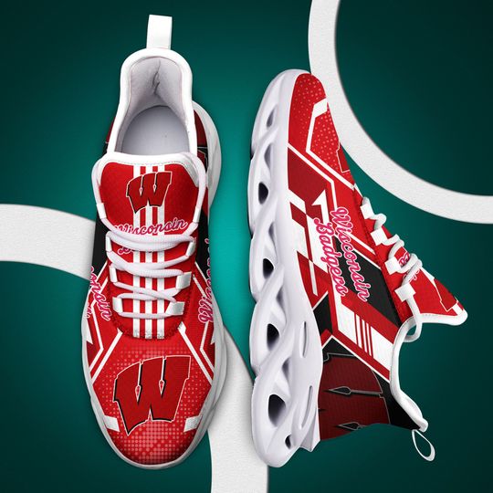 Wisconsin badgers max soul clunky shoes3