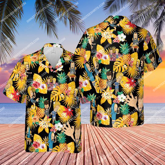 [special edition] Beavis and butt-head tv show all over print hawaiian shirt – maria