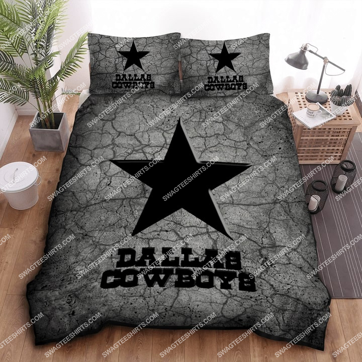 cracks dallas cowboys football all over print bedding set 1