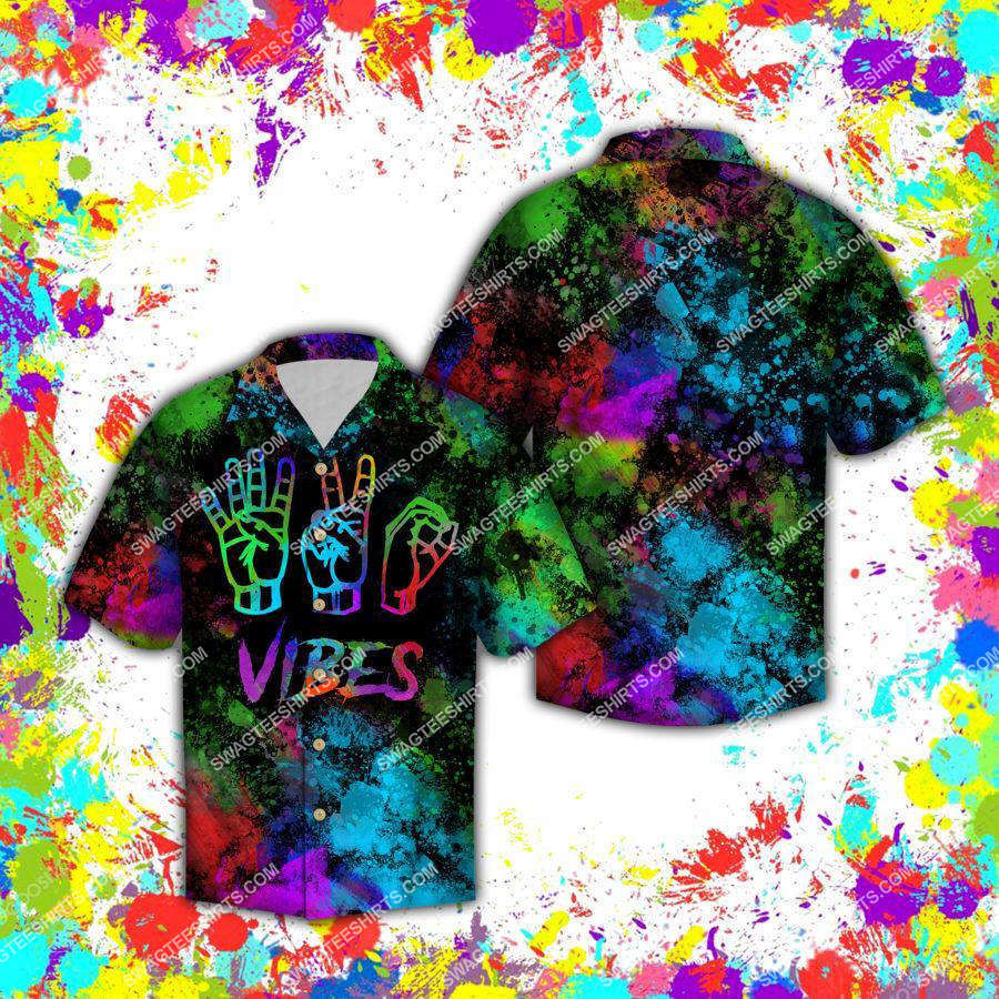 [special edition] Tie dye colorful 420 vibes all over print hawaiian shirt – Maria