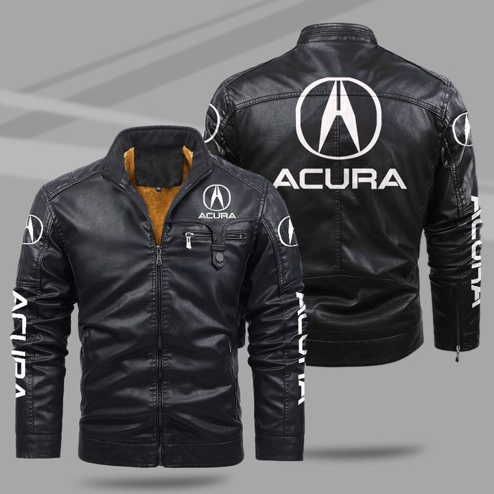 Acura fleece leather jacket – BBS