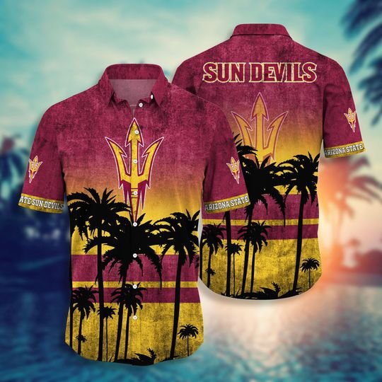 12-Arizona State Sun Devils NCAA2 Hawaiian Shirt And Short (1)