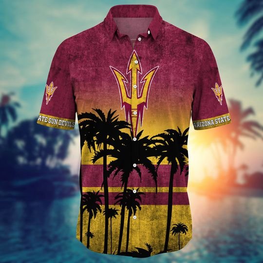 12-Arizona State Sun Devils NCAA2 Hawaiian Shirt And Short (2)