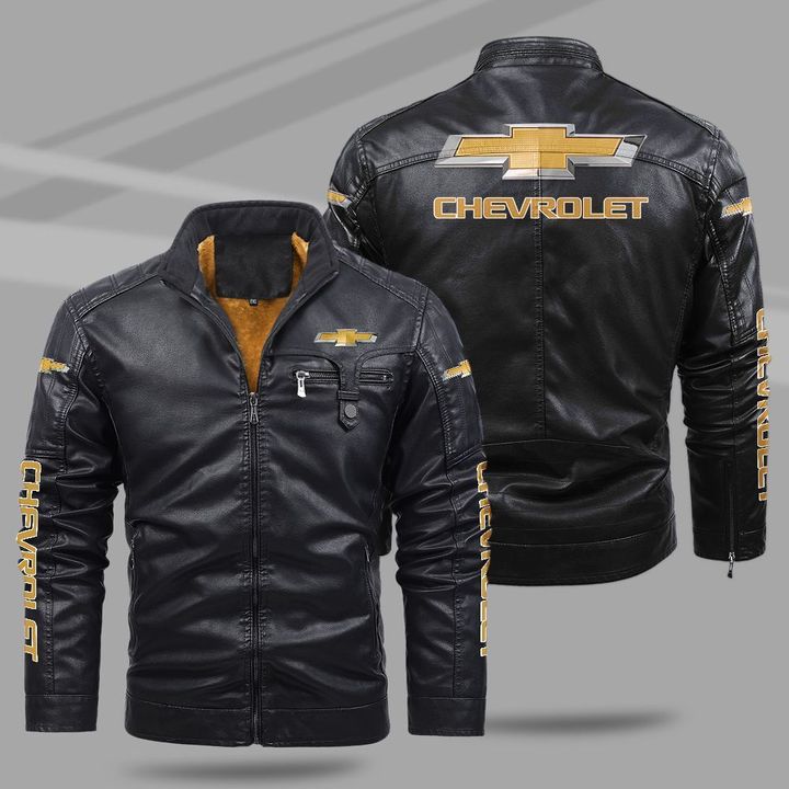 Chevrolet fleece leather jacket – BBS