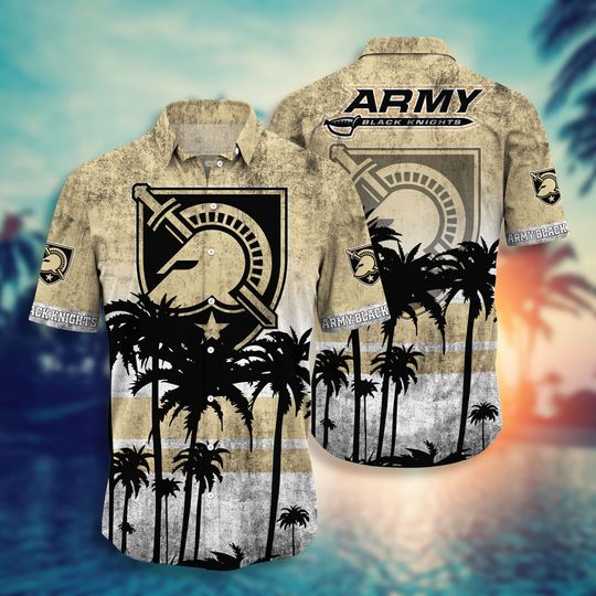 15-Army Black Knights NCAA3 Hawaiian Shirt And Short (1)