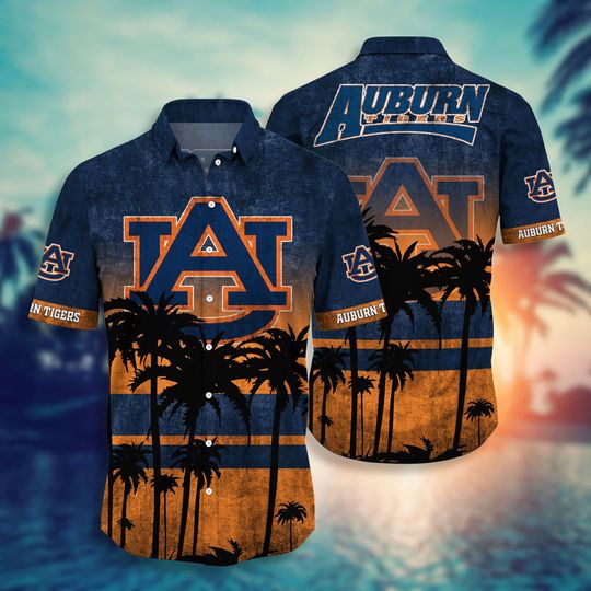 16-Auburn Tigers NCAA1 Hawaiian Shirt And Short (1)