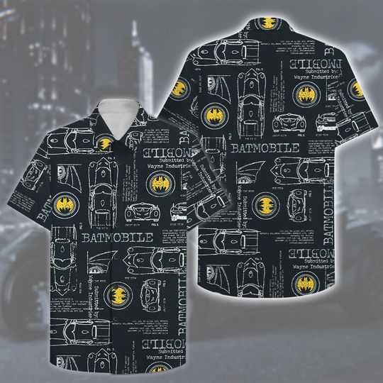 Batmobile Cosplay Hawaiian Shirt – BBS