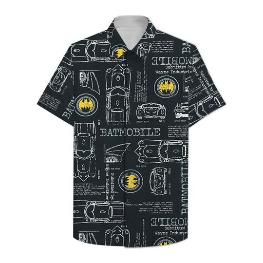 16-Batmobile Cosplay Hawaiian Shirt (2)