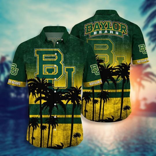 17-Baylor Bears NCAA2 Hawaiian Shirt And Short (1)