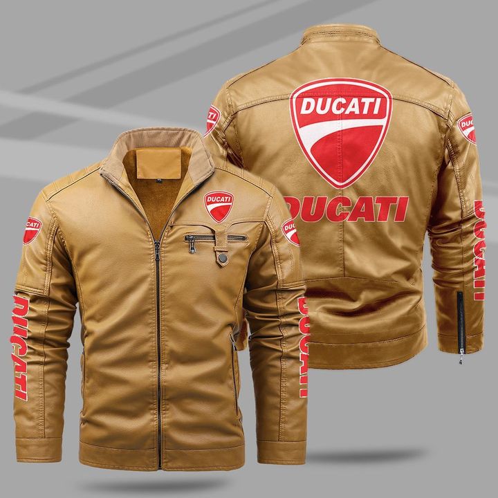 18-Ducati fleece leather jacket (2)