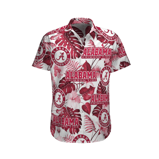 2-Alabama Crimson Tide Hawaiian Shirt And Short (1)