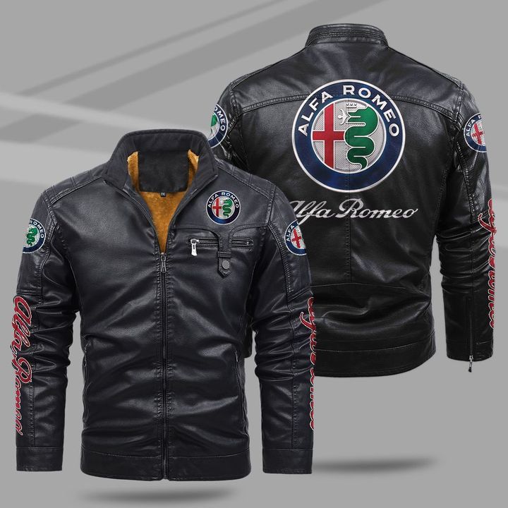 Alfa Romeo fleece leather jacket – BBS