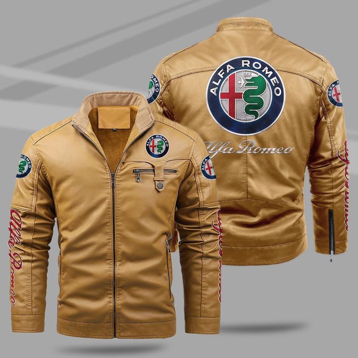 2-Alfa Romeo fleece leather jacket (2)
