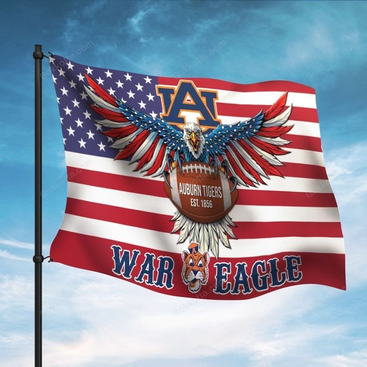 Auburn Tigers War Eagle Flag – BBS