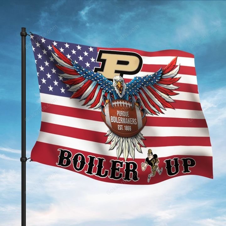 Boiler Up Purdue Boilemakers Flag – BBS