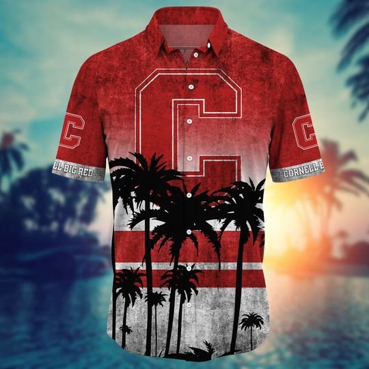 32-Cornell Big Red NCAA3 Hawaiian Shirt And Short (2)