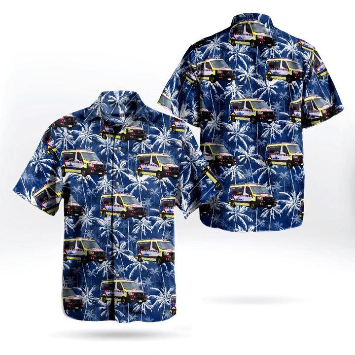 Ambulance Victoria Mercedes Bens Sprinter Hawaiian Shirt – BBS