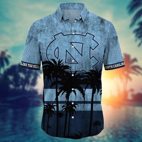 4-North Carolina Tar Heels NCAA2 Hawaiian Shirt And Short (2)
