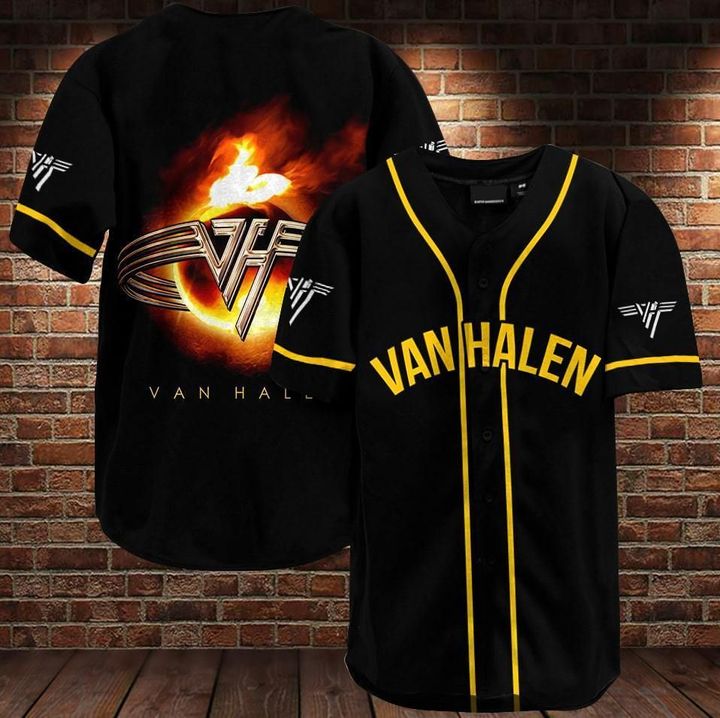 4-Van Halen Baseball Jersey shirt (1)
