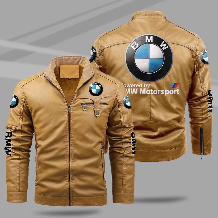 7-BMW Motorsport fleece leather jacket (2)
