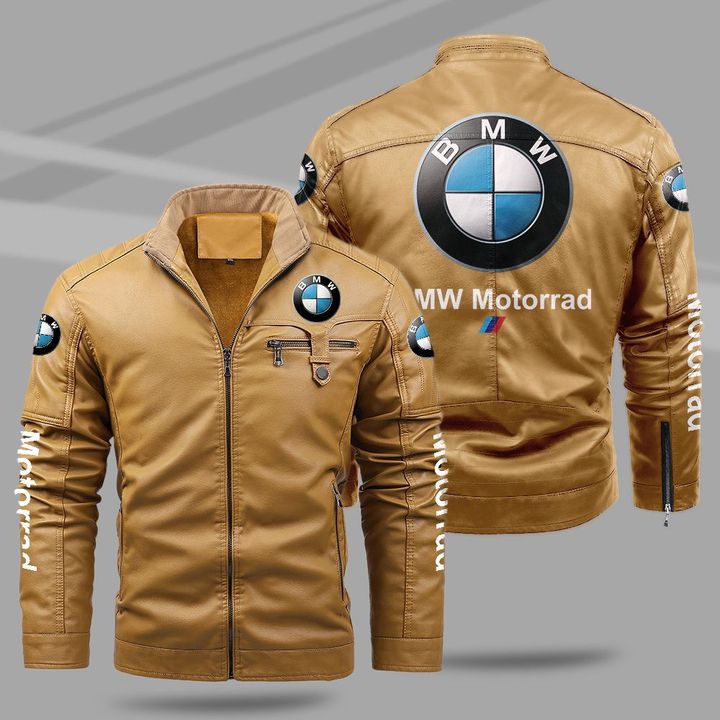 8-BMW Motorrad fleece leather jacket (2)
