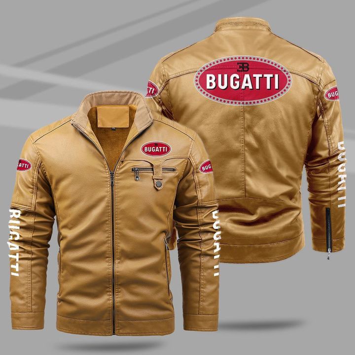 9-Bugatti fleece leather jacket (2)