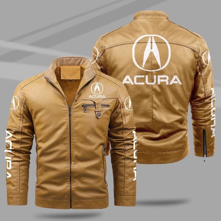 Acura Fleece Leather Jacket 1