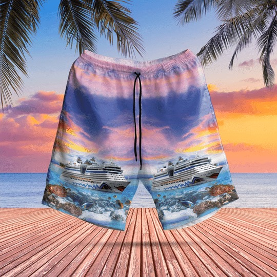 Aida cruises hawaiian shirt and short – LIMITED EDITION