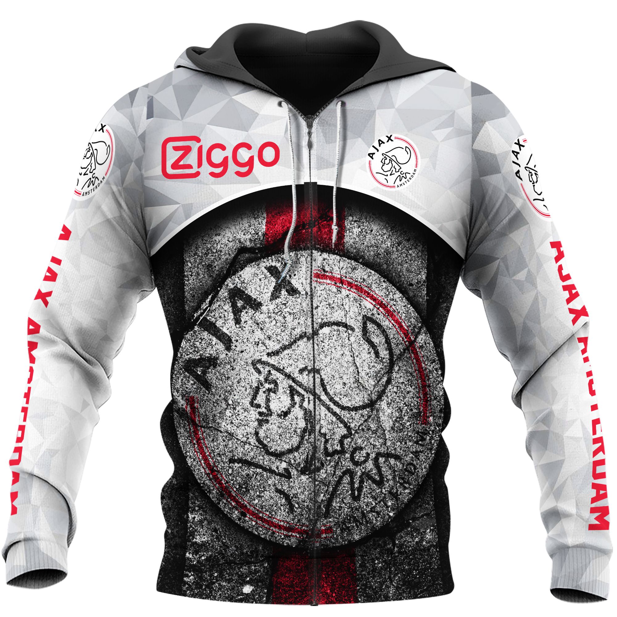 Ajax Amsterdam 3d all over print hoodie – LIMITED EDITION