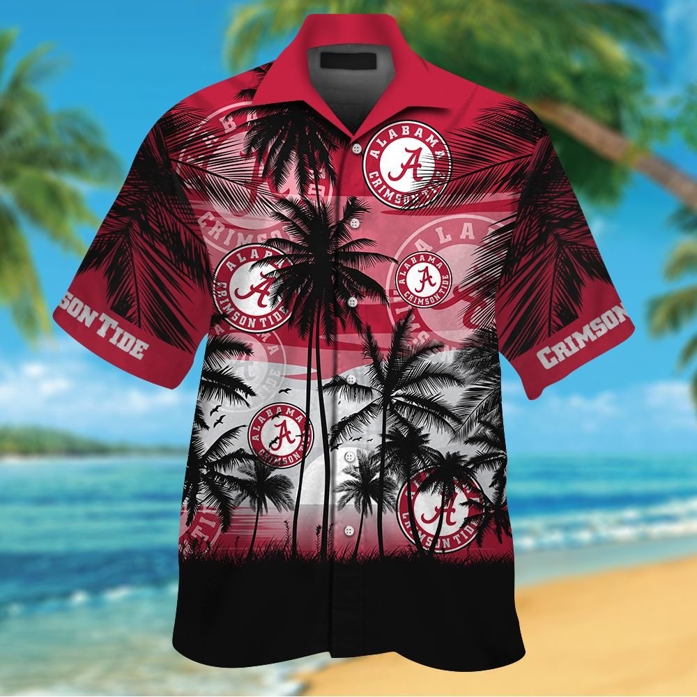 Alabama Crimson Tide tropical hawaiian shirt