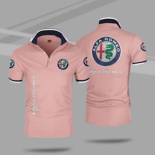 Alfa romeo 3d polo shirt 4