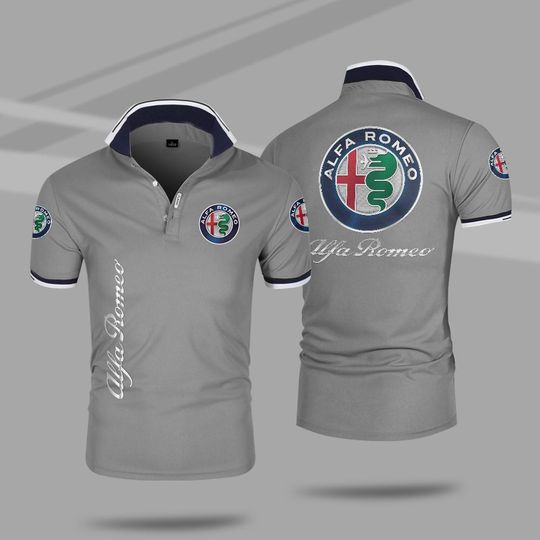 Alfa romeo 3d polo shirt 5