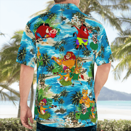 Aloha Hakuna Matata Hula Dancing Hawaiian Shirt3