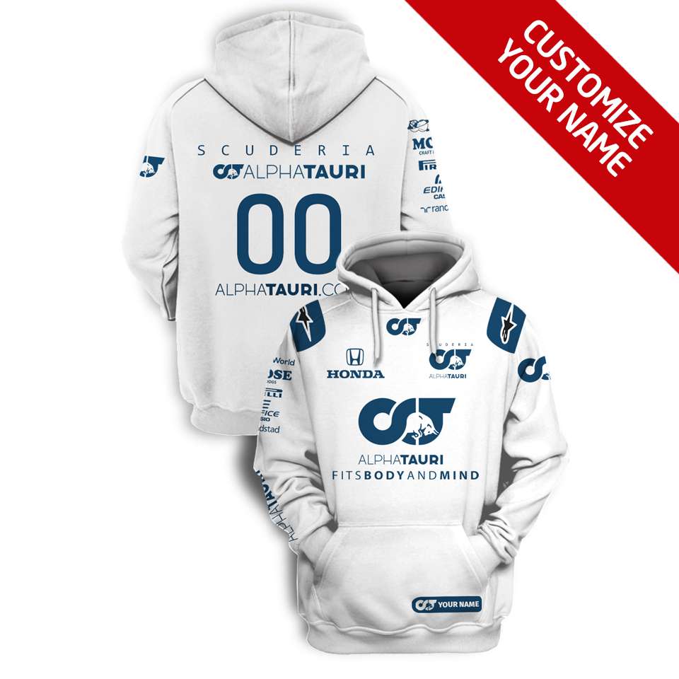 Alphatauri F1 racing custom name 3d hoodie and shirt – LIMITED EDITION