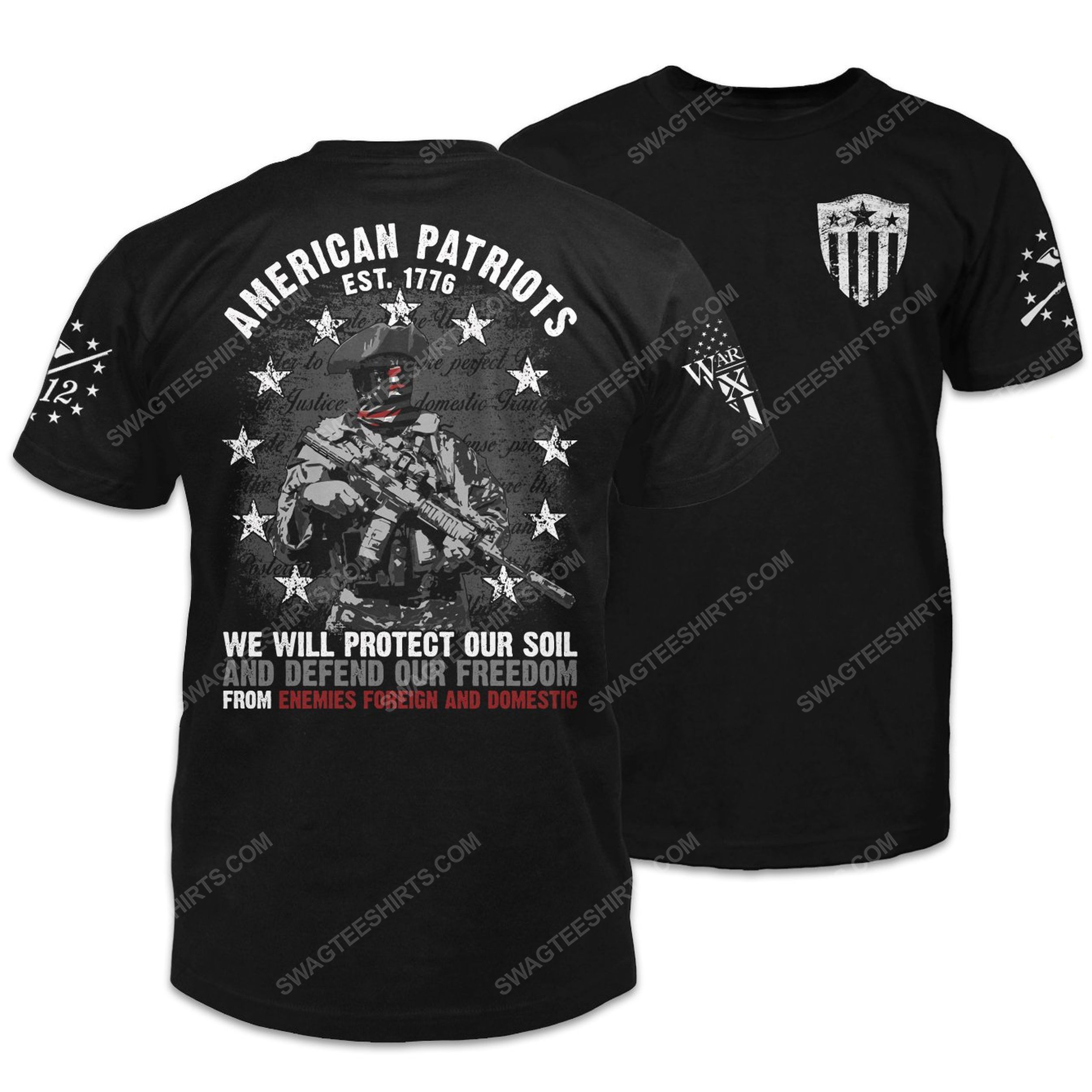 [special edition] American patriots revolutionary war soldier shirt – maria