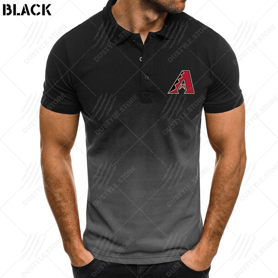 Arizona Diamondbacks Men Gradient Polo shirt – BBS