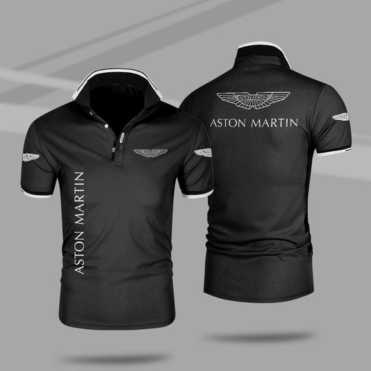 Aston martin 3d polo shirt 1