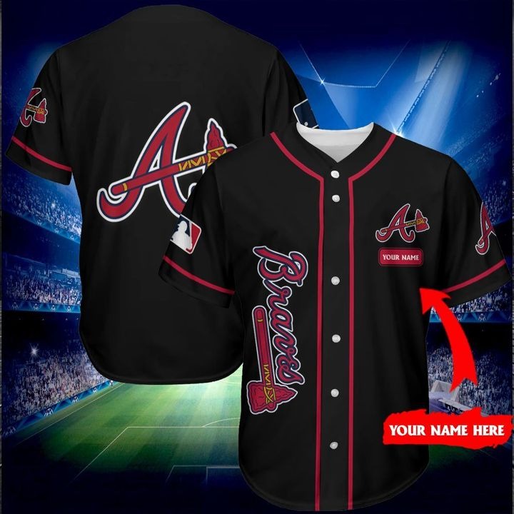 Atlanta Braves Personalized Baseball Jersey Shirt – Hothot 170821