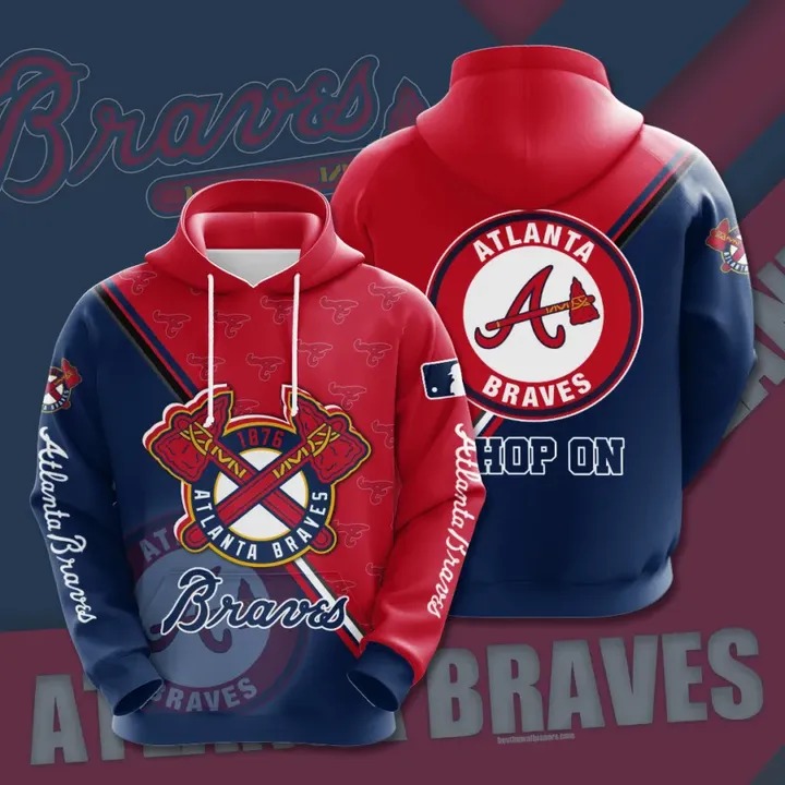 Atlanta braves 3d all over print hoodie – LIMITED EDITION