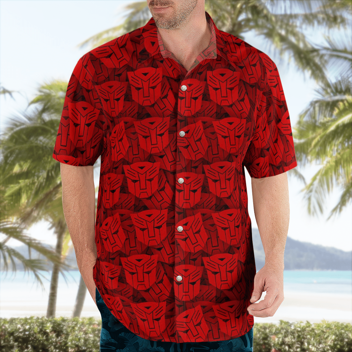 Autobot transformer Hawaiian shirt 2