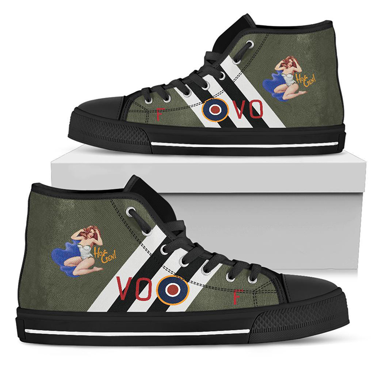 B 25 Hot Gen Inspired Mens High Top Canvas Shoes