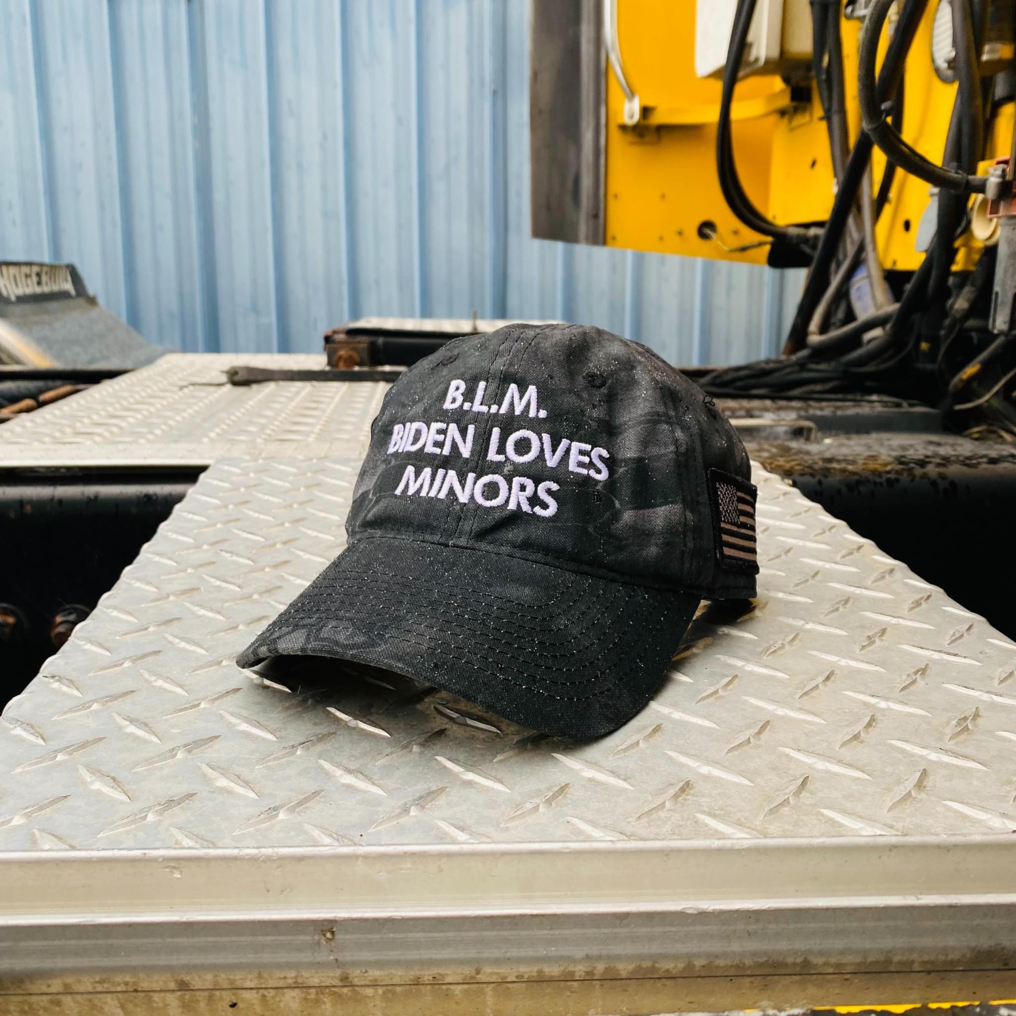 BLM Biden loves minors hat cap – Saleoff 270821