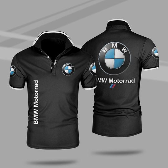 BMW motorrad 3d polo shirt 1
