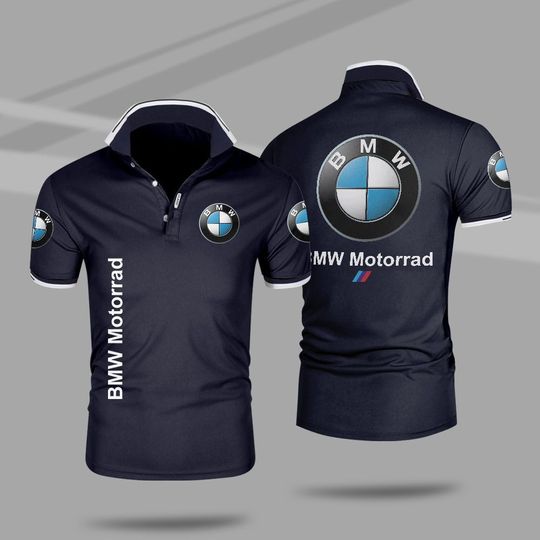 BMW motorrad 3d polo shirt 2