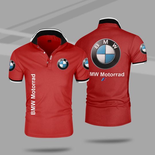BMW motorrad 3d polo shirt 3