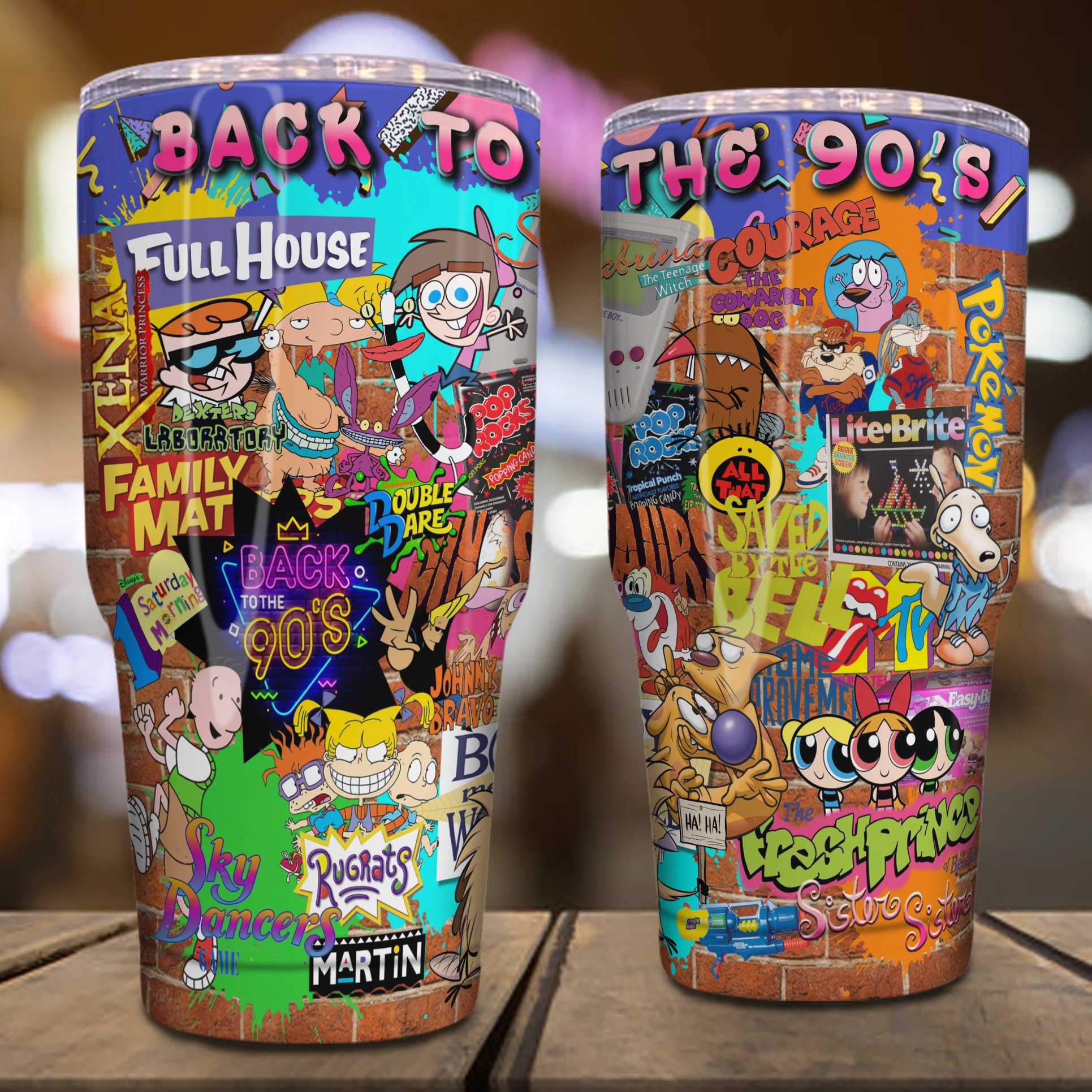 Back to the 90s cartoon tumbler – Teasearch3d 190821