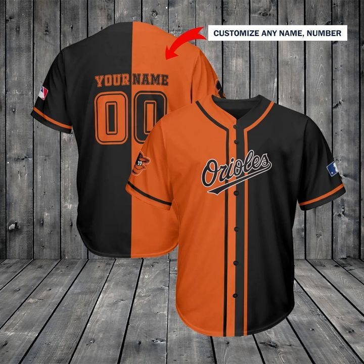 Baltimore Orioles Custom Name And Number Baseball Jersey – Hothot 180821